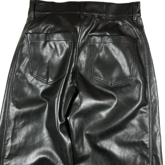Denim Forum Aritzia The Farrah Faux Leather Pants 25 - Picture 9 of 12